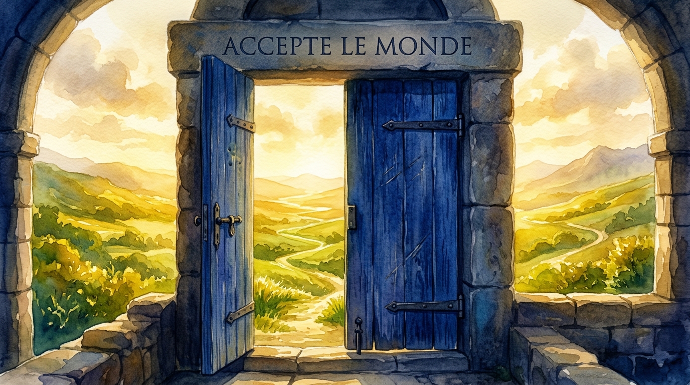 Porte 1 VERSO — ACCEPTE LE MONDE
