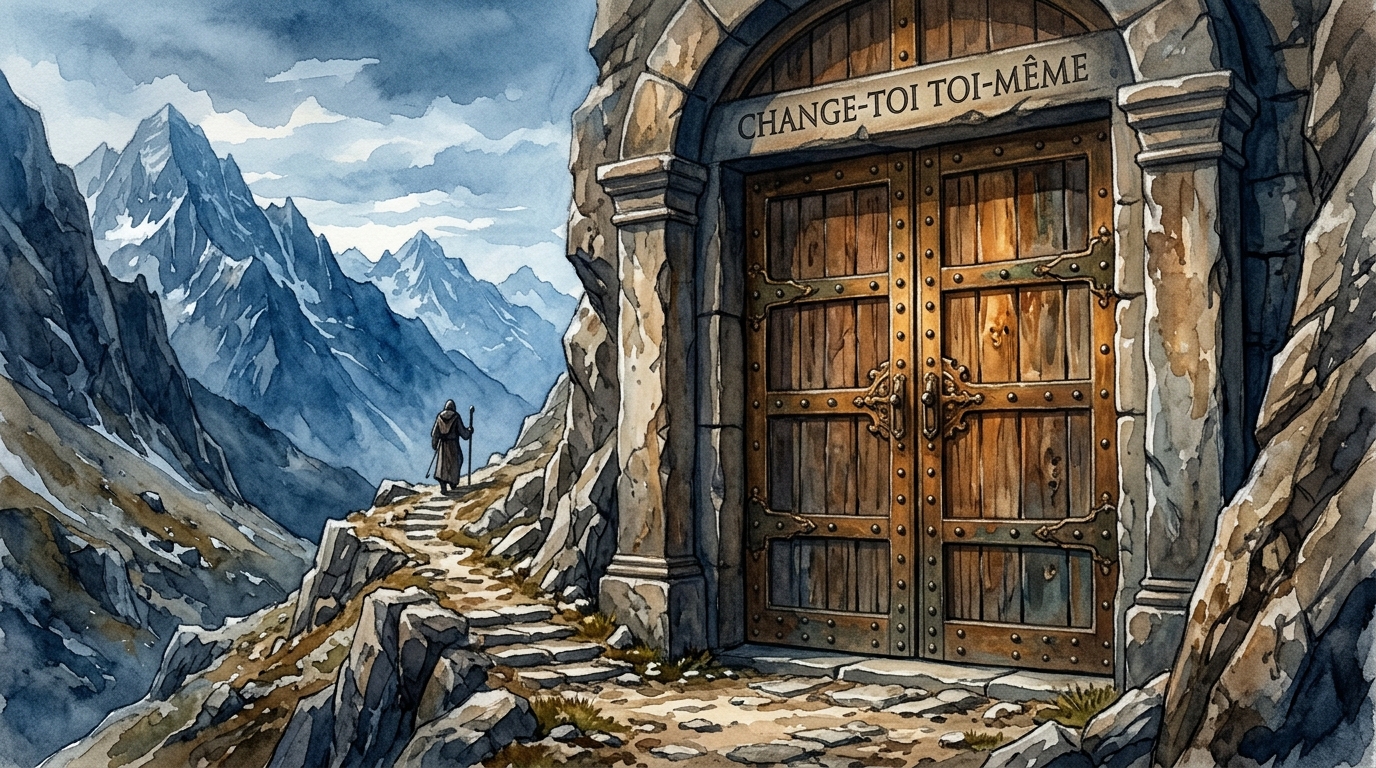 Porte 3 RECTO — CHANGE-TOI TOI-MÊME